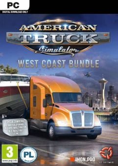 AMERICAN TRUCK SIMULATOR - WEST COAST BUNDLE PC - Szoftvermester.hu