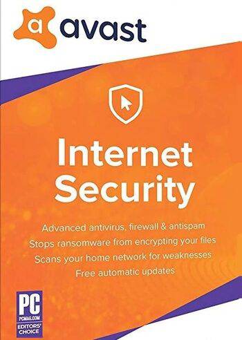 Avast Internet Security (1 eszköz / 1 év)