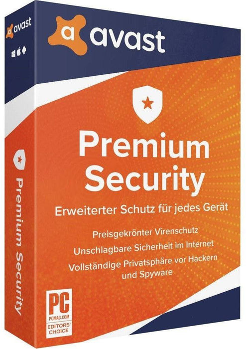 Avast Premium Security (1 eszköz / 1 év) (EU)