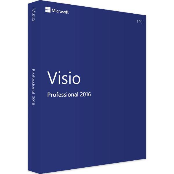 Microsoft Visio Professional 2016 (5 eszköz)