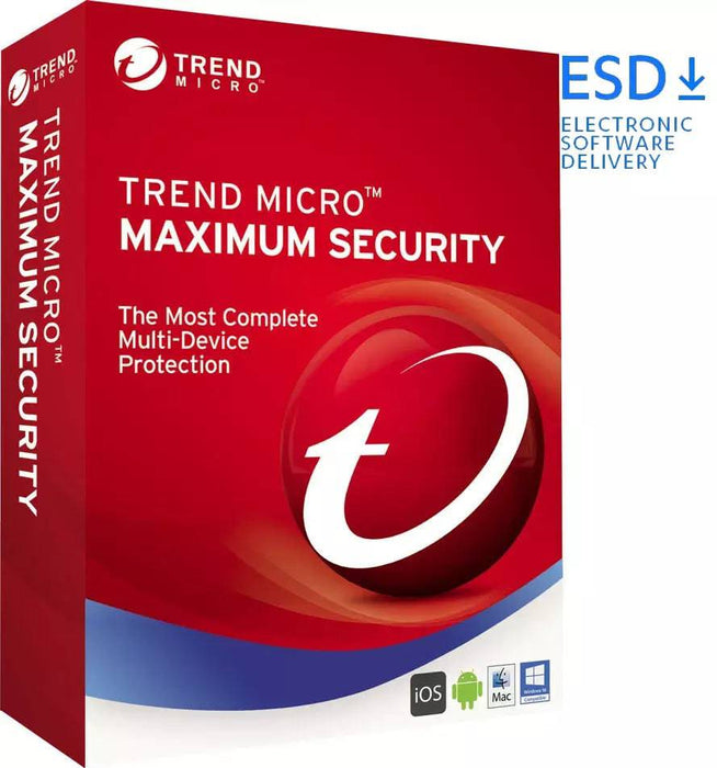 Trend Micro Maximum Security (1 eszköz / 1 év)