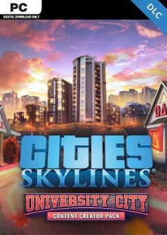 CITIES SKYLINES PC - CONTENT CREATOR PACK UNIVERSITY CITY DLC - Szoftvermester.hu