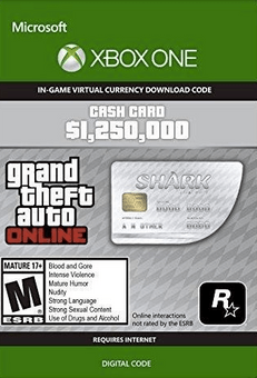 GRAND THEFT AUTO V - GREAT WHITE SHARK CASH CARD XBOX ONE (EU)