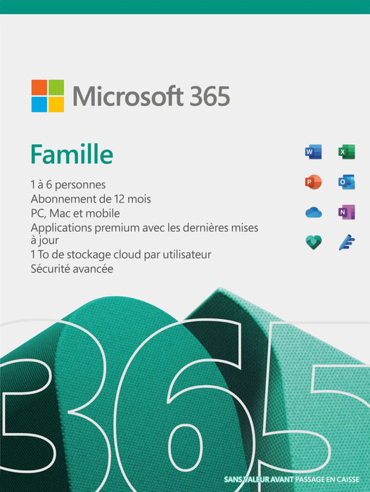 Microsoft 365 Family (6 eszköz / 1 év)