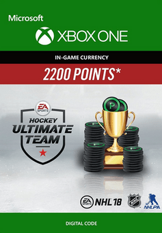 NHL 18: ULTIMATE TEAM NHL POINTS 2200 XBOX ONE