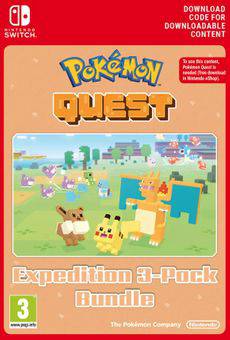 POKEMON QUEST - EXPEDITION 3-PACK BUNDLE SWITCH (EU & UK)