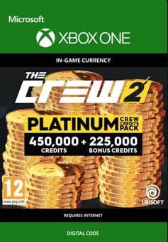 THE CREW 2 PLATINUM CREW CREDITS PACK XBOX ONE